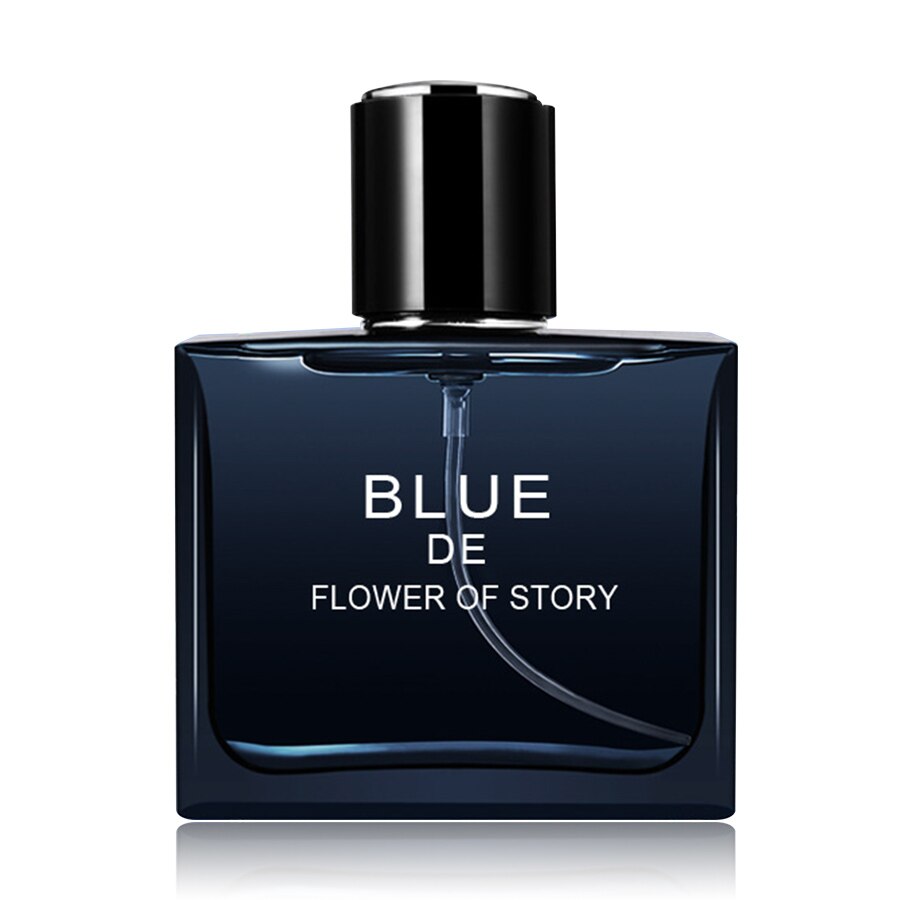 50ml Long Lasting Perfume Men Marine Woody Spray Glass Bottle Parfum Portable Classic Cologne Gentleman Male Flavor Fragrance