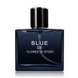 50ml Long Lasting Perfume Men Marine Woody Spray Glass Bottle Parfum Portable Classic Cologne Gentleman Male Flavor Fragrance