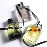 3 types 100ml men's perfume masculino with Pheromones fragrance fresh bottle glass parfum eau de toilette body spray M72