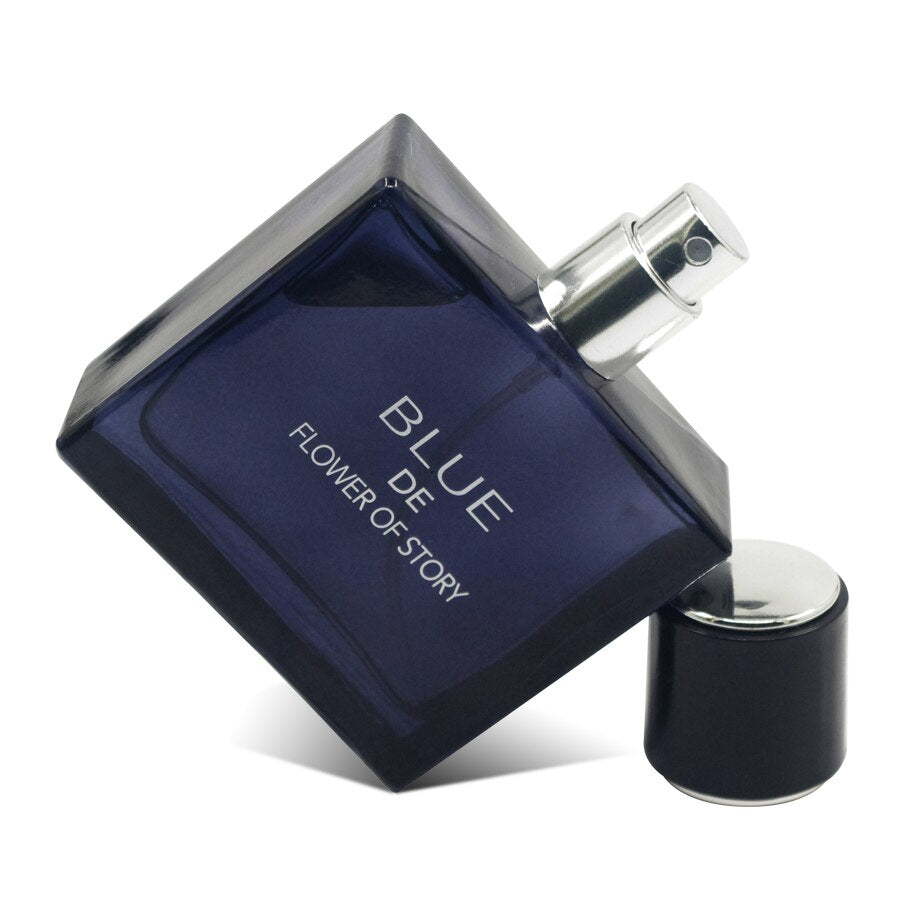 50ml Long Lasting Perfume Men Marine Woody Spray Glass Bottle Parfum Portable Classic Cologne Gentleman Male Flavor Fragrance