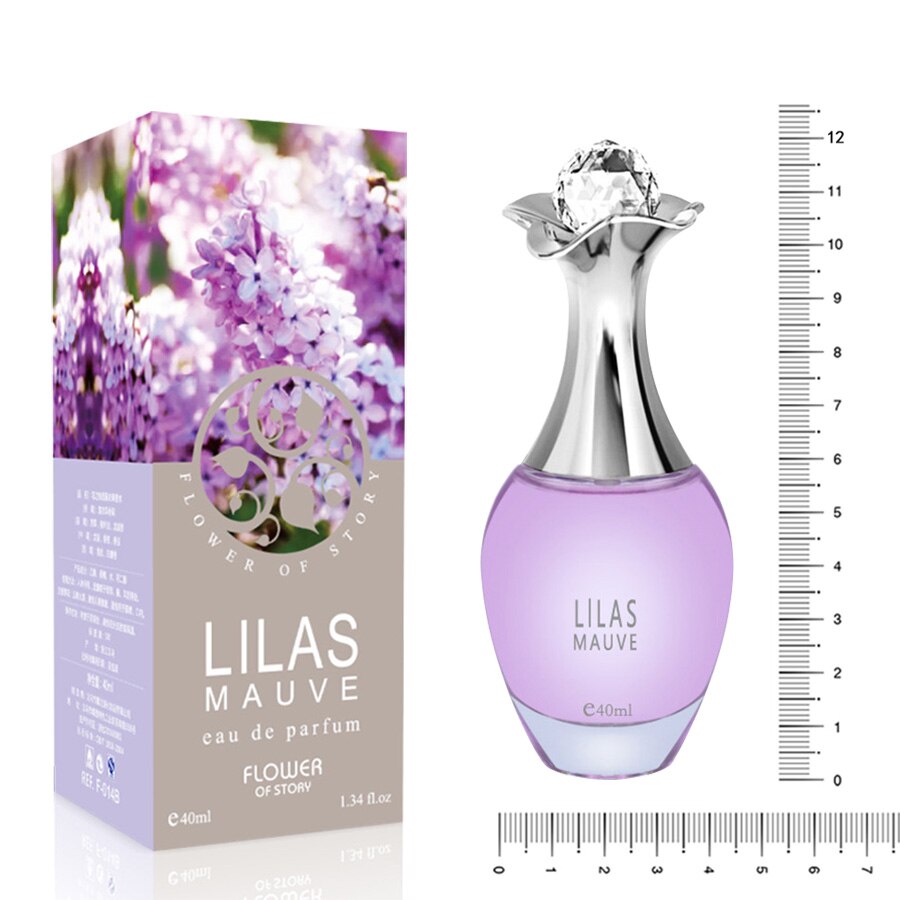 MayCreate 40ml Women Perfumed Fresh Elegant Lasting Flower Fruits Fragrance Makeup Female Parfumed Women Spray Glass Bottle