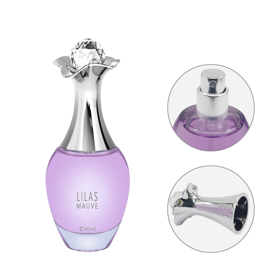 MayCreate 40ml Women Perfumed Fresh Elegant Lasting Flower Fruits Fragrance Makeup Female Parfumed Women Spray Glass Bottle
